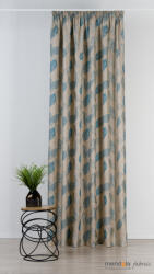 MENDOLA Draperie Cu Rejansa Mendola Delancy Turcoaz 01