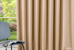 MENDOLA Draperie Catifea Blackout 100% Cu Rejansa Mendo Neptun Bej 04