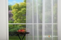 MENDOLA Perdea Cu Rejansa Mendola Jeux Alb T01