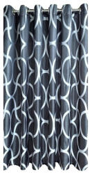Casa Deco Logistics Draperie W4810 cu inele capse inox