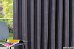 MENDOLA Draperie Catifea Blackout 100% Cu Rejansa Mendo Neptun Mov 09