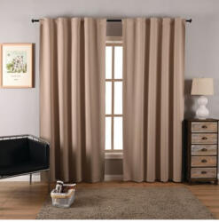 Casa Deco Logistics SET DRAPERIE BLACKOUT bej Casa Deco Logistics, CU REJANSA DE BARA