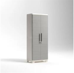 Keter Szerszámtároló szekrény, magas, műanyag, KETER „Linear Wood, bézs (UCKLWM)