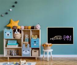 Victoria Visual Krétás tábla, fekete felület, nem mágneses, 40×60 cm, fakeret, VICTORIA VISUAL (VVI10)