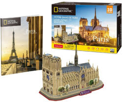 CubicFun National Geographics - Párizs, Notre Dame 128 db-os (DS0986)