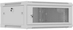 Lanberg Rack LANBERG Lanberg Wall mounted installation cabinet 19" 4U 600X600, Grey perforated door (Flat pack) (WF01-6604-23S)
