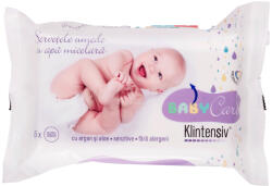 KLINTENSIV Klintensiv® Baby Șervețele umede biodegradabile cu apă micelară, argan și aloe-65 buc / Bucata