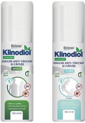 KLINTENSIV Pachet Klinodiol, emulsie anti-țânțari și căpușe adulți/copii