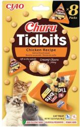 Inaba Foods Cat Churu Tidbits Rețetă cu Pui 8×12 g gustări moi și cremoase cu pui pentru pisici