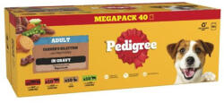 PEDIGREE Megapack alutasak Adult Mix 40x100g nedves kutyaeledel válogatás