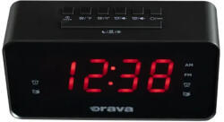 Orava RBD-613, 0.5 W, FM, AM, LED, Fekete, Rádiós Ébresztőóra (RBD-613)