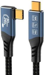 PremiumCord USB 4.0 Type C Összekötő Fekete 1m ku4cb10 (ku4cb10)