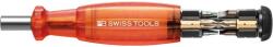 PB Swiss Tools Surubelnita cu biti PB Swiss Tools 6464, rosie, PH/TX/SL, 8 biti (PB6464.RED) - bricolaj-mag Surubelnita