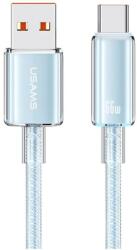 USAMS Cloud Series kábel US-SJ658 6A USB-A to USB-C 1.2m kék (300504)