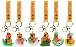  Kapibara kulcstartó - 6 cm - többféle (585156)