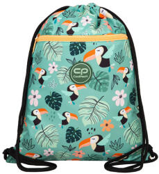 COOLPACK - Vert zsinóros hátizsák, tornazsák - Toucans (F070662)