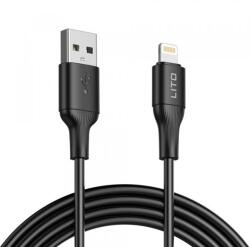 Lito Cablu Date/Incarcare Lito LD06L, USB-A - Lightning, 18W, 1m