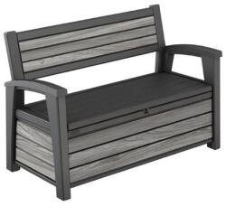 Keter Kerti pad Keter Deco Garden Bench Storm grey (261848)