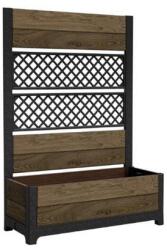 Keter Deco Tulip virágláda Walnut (263871)