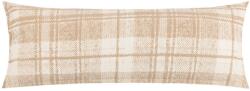 BellaTEX párnahuzat - ölelőpárna, KREPP 50 × 145 cm, négyzetek, bézs (12935)