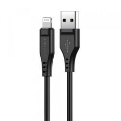 ACEFAST Cablu De Date si Incarcare USB-A - Lightning Acefast C3-02, 18W, 1.2m Negru)