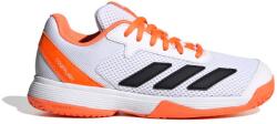 adidas Courtflash Kids Tennis Shoes Lucid Orange/Cyber Met. /Ftwr White Gyerekteniszcipő EUR 36