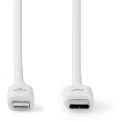 Nedis CCGL39650WT10 Lightning kábel 1 M Fehér (CCGL39650WT10) - easy-shop