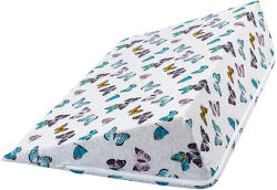 BellaTEX huzat - Ék fejtámla 80 × 50 × 20 cm, 402 pillangó - elasztán (13216)