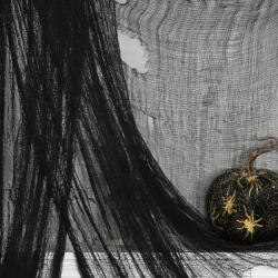 Family Halloween-i függöny - fekete, szövet - 180 x 75 cm (56547A) - tipparuhaz