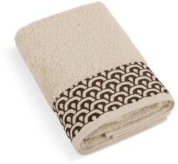 BellaTEX frottír törölköző Krajka, 500 g K/316, bézs 50 × 100 cm (12898)