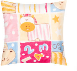 BellaTEX Ellík párna, 35 × 40 7023/119, rózsaszín, patchwork (13432)