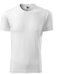 Adler Element U MLI-14500 póló, pamut, fehér, rövid ujjú, kerek nyakú, XL INTL