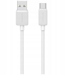 USAMS Kábel USAMS KY Series US-SJ693 3A USB-C to USB-A 2m fehér (302607)