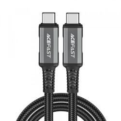 ACEFAST Cablu De Date si Incarcare USB-C - USB-C Acefast C1-09, 240W, 1m (Gri)