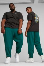 PUMA Puma, Downtown mintás póló, Fekete, XL (621269-01-XL)