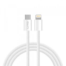 Lito Cablu Date si Incarcare USB-C - Lightning Lito LD04CL, 27W, 1m