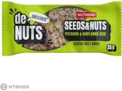 NUTREND DENUTS SEEDS + NUTS szelet, 35 g, pisztácia + napraforgó