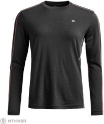 ORTOVOX 185 RockNWool női póló, fekete hollókék (L)