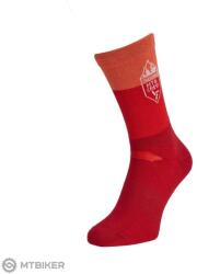 SILVINI Ferugi zokni, merlot/orange (EU 45-47)