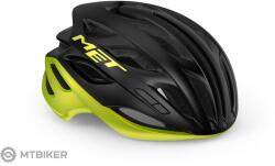 MET ESTRO MIPS sisak, fekete/fémes lime (S (52-56 cm))