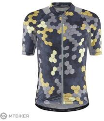 Craft ADV Endur Graphic mez, sötétszürke/sárga (L)