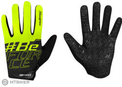 FORCE Swipe kesztyű, fekete/neon (M)