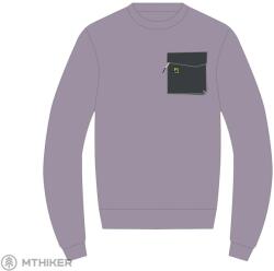 Karpos Mesdi Crewneck női polár pulóver, levendula/erdőszürke (S)