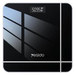 YESIDO Cantar Digital Yesido MG10, Max 155 kg, Sticla securizata (Negru) Cantar baie