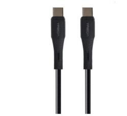 Treqa USB-C - USB-C kábel CA-8855 - 1 méter - fekete (ar2n-758136)