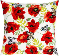 BellaTEX Berta párna, 45 × 45 cm 55/612, pipacs (13010)