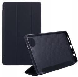 Gigapack tabletvédő álló, bőr hatású, flip, oldalra nyíló, trifold, asztali tartó, fekete, kompatibilis: Xiaomi Redmi Pad SE 8.7 (GP-163668)