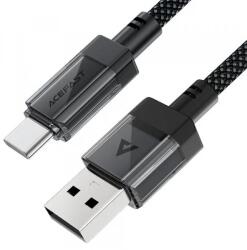 ACEFAST Cablu De Date si Incarcare USB-A - USB-C Acefast C12-04, 18W, 1.2m (Negru)