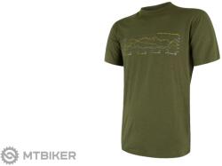 Sensor MERINO ACTIVE PT TRACK ing, szafari zöld (XL)