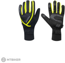 FORCE Ultra Tech kesztyű, fekete/neon (M)